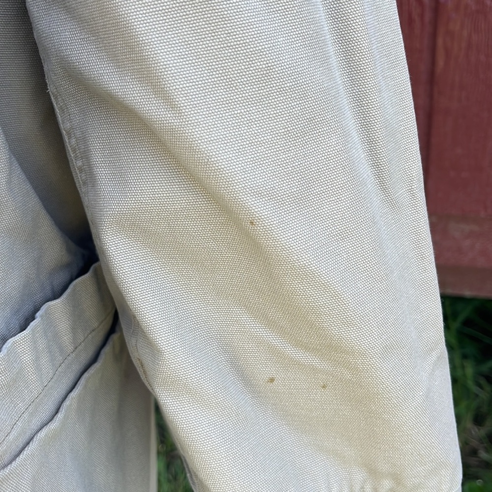 Men’s Duluth trading co outdoor utility jacket.Khaki color.100% cotton.Size 2XL - Picture 3 of 11